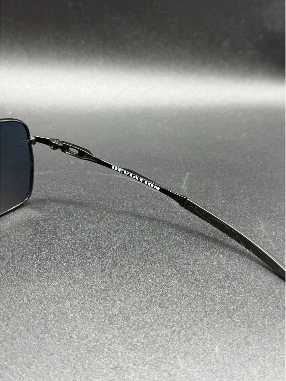 Oakley Deviation Polished Black/Ruby Iridium Lenses OO4061-04